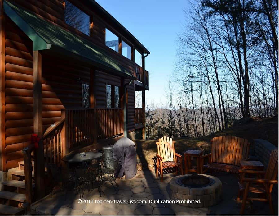 Firepit at Life's A Bear