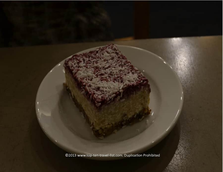 Raw cheesecake at Wildflour Bakery in
in Pawtucket, Rhode Island