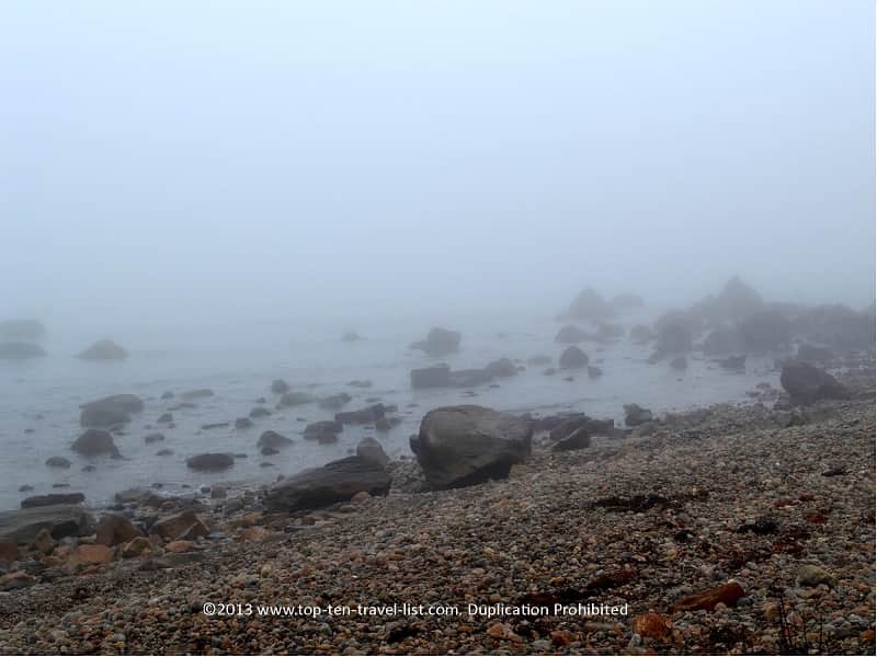 Scenic views of Buzzards Bay in Westport