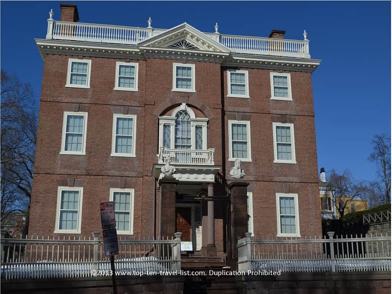 The John Brown House in Providence