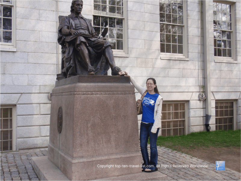 Harvard Statue of 3 Lies