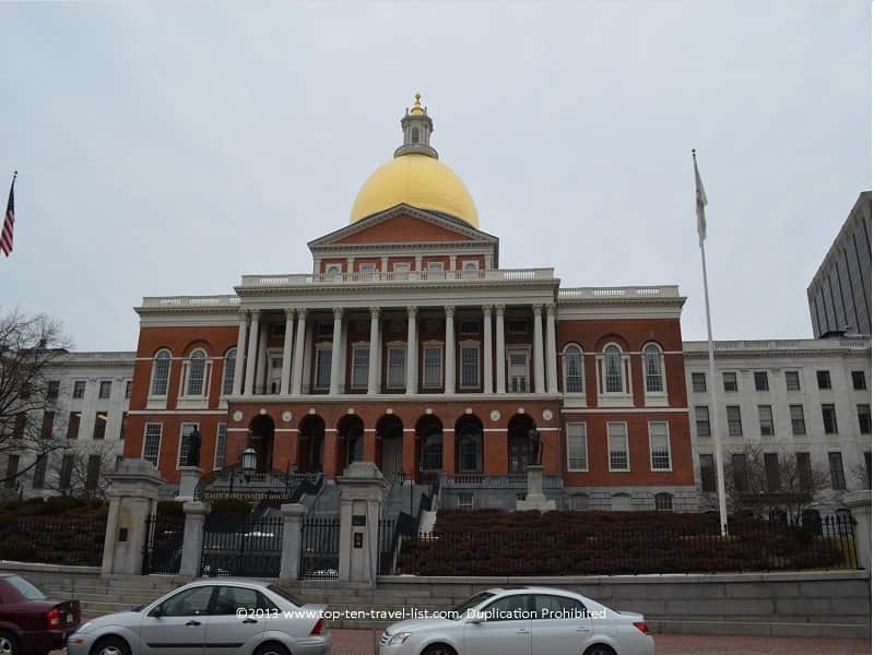 Massachusetts State House in Boston
