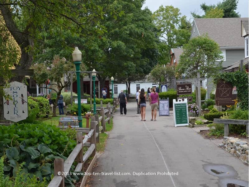 Olde Mistick Village in Mystic, CT