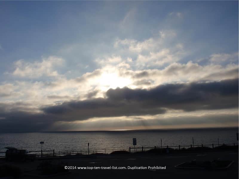 Sunset at Torrace Beach - California 