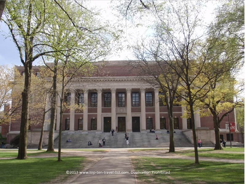 Widener Library at Harvard