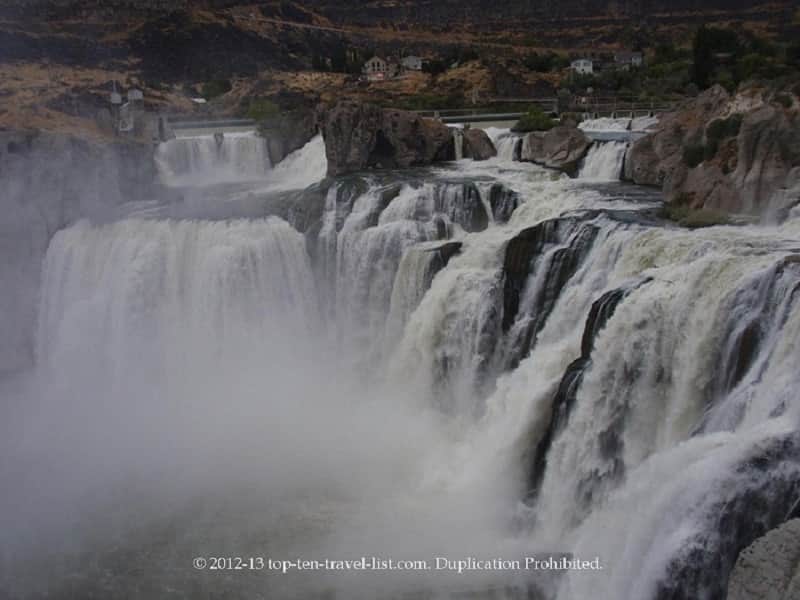 Shoshone Falls waterfall in Idaho