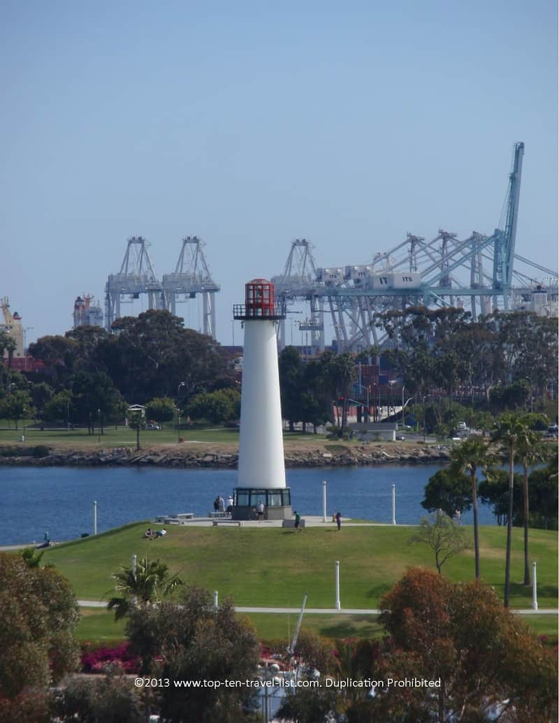 Lighthouse in Long Beach, California