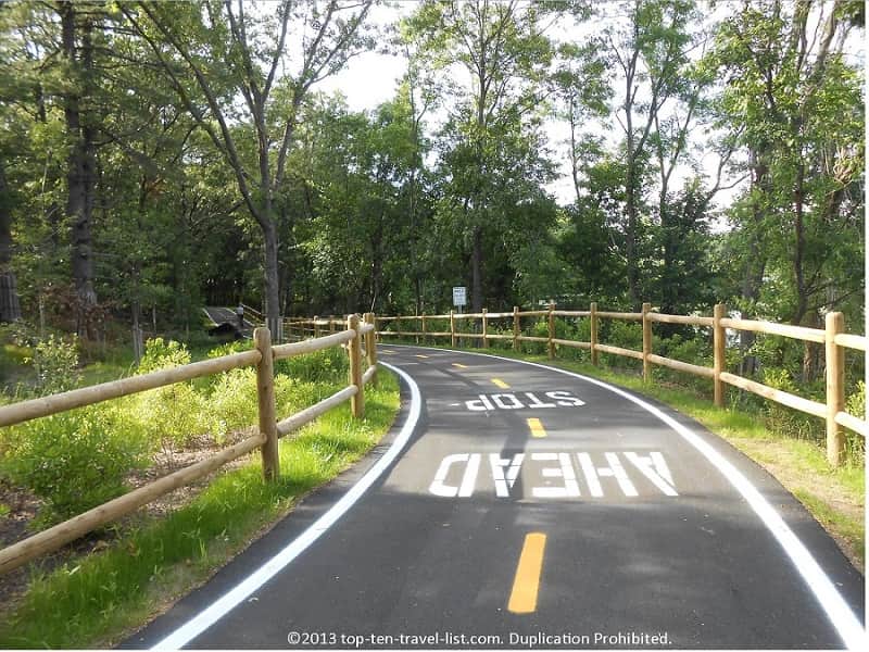 Ten Mile Greenway forest scenery