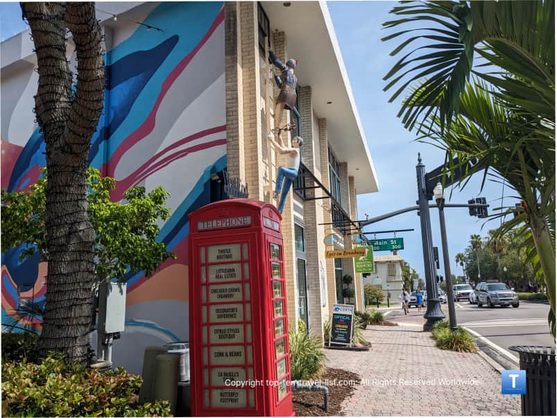 Britain telephone booth