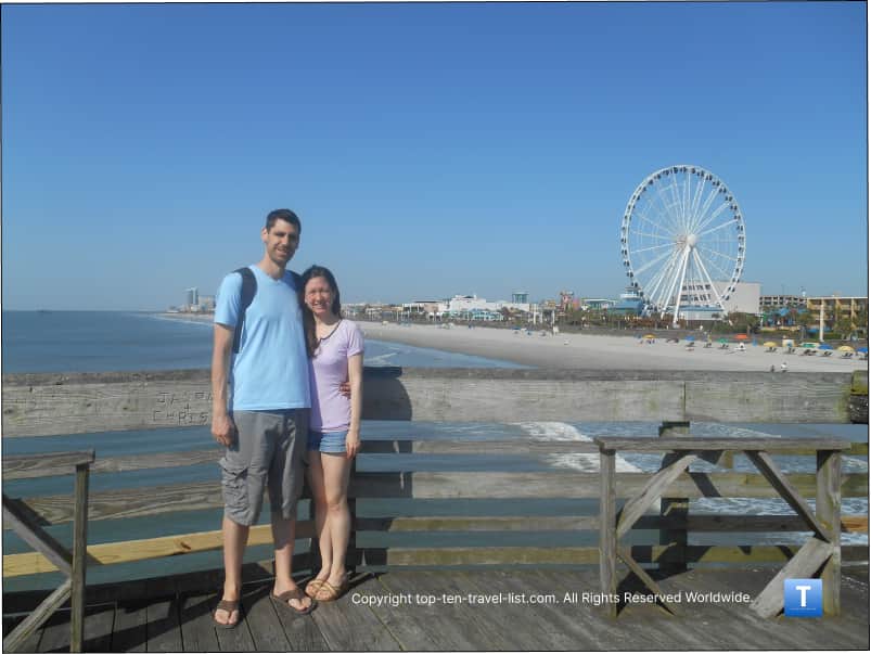 The Myrtle Beach boardwalk