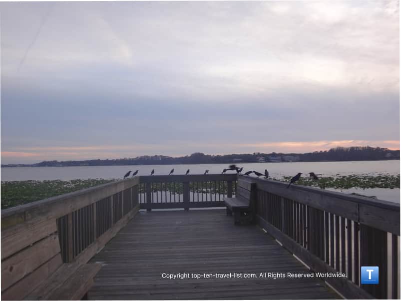 Sunset at John Chestnut Park in Pinellas County