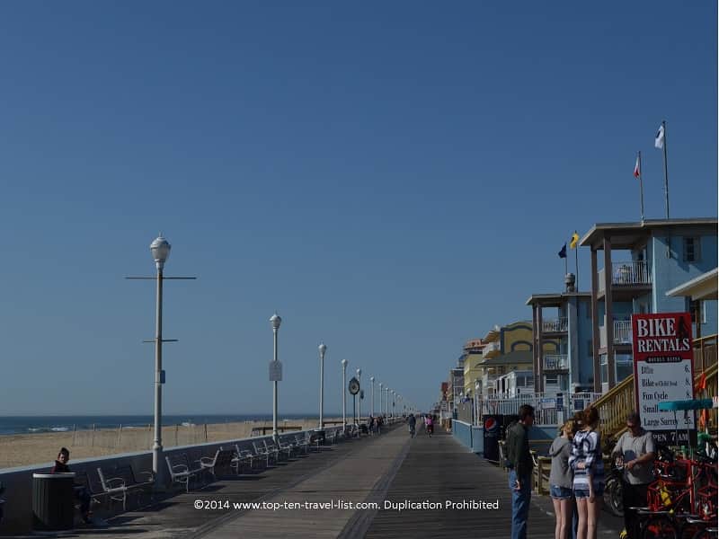 Bike rentals in Ocean City, Maryland
