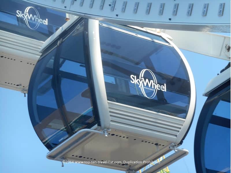 Gondola on the SkyWheel in Myrtle Beach