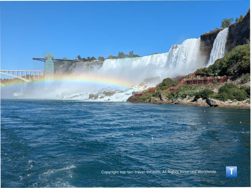 Rainbow at Niagara Falls