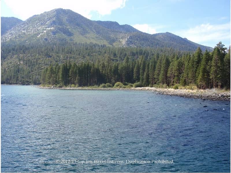 Zephyr Cove boat ride in Lake Tahoe 