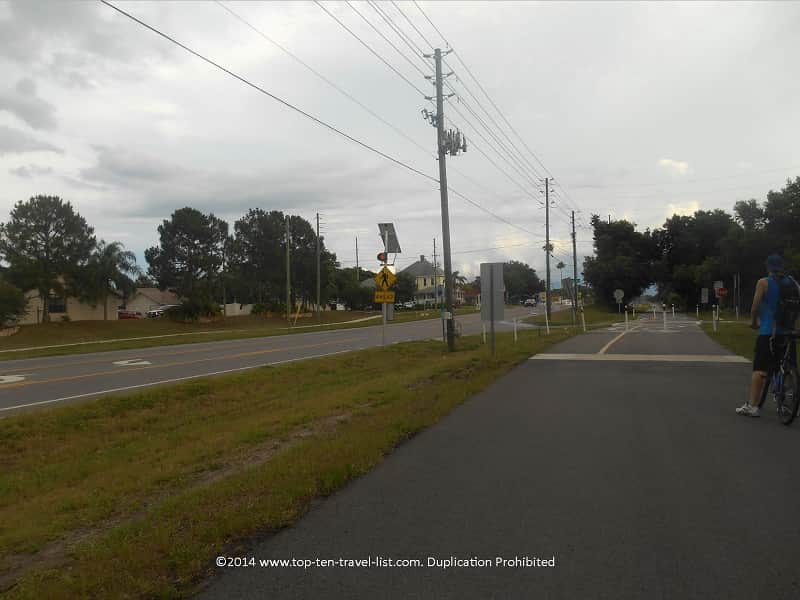 Ugly section of the Pinellas trail 