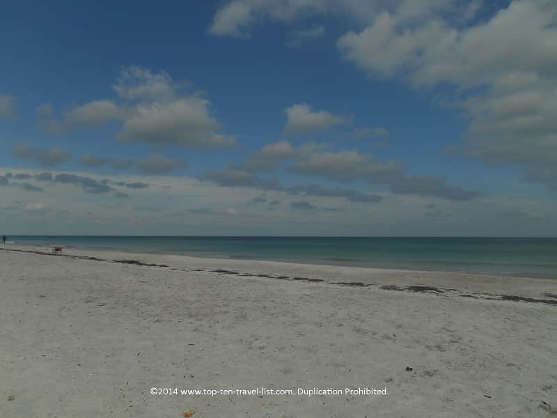 Cloudy day at Indian Rocks Beach