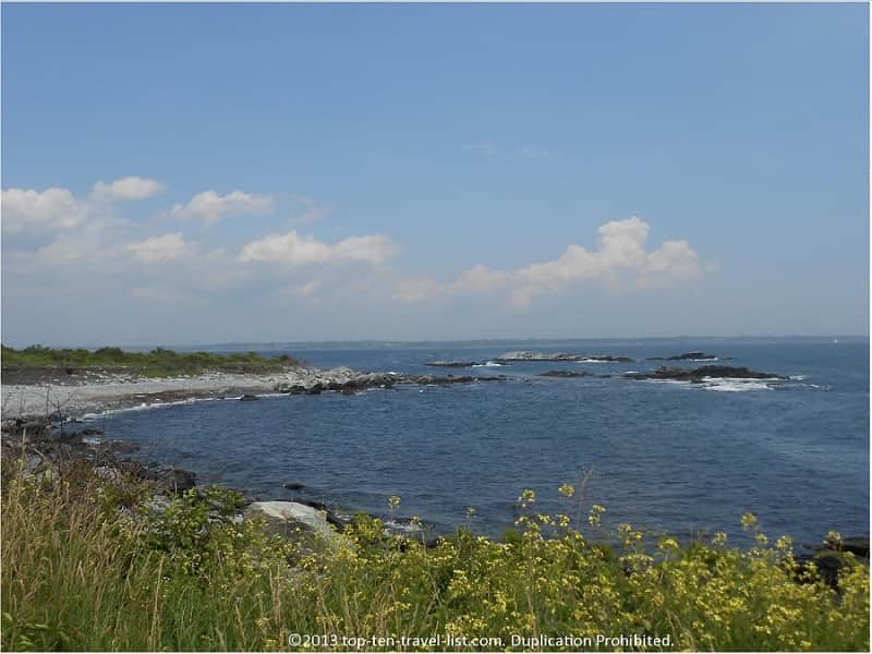 Coastal scenery at Sachuest Point Wildlife Refuge - Middletown, Rhode Island 