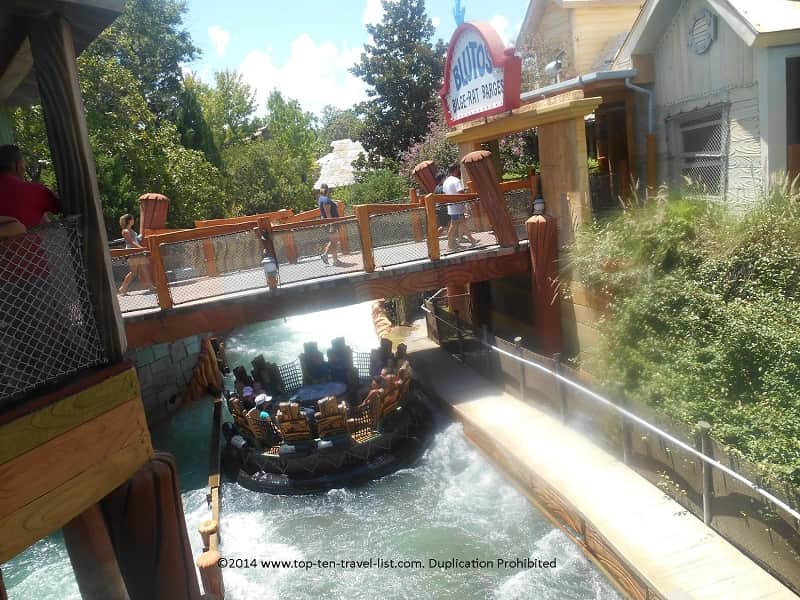 Water ride at Islands of Adventure in Orlando