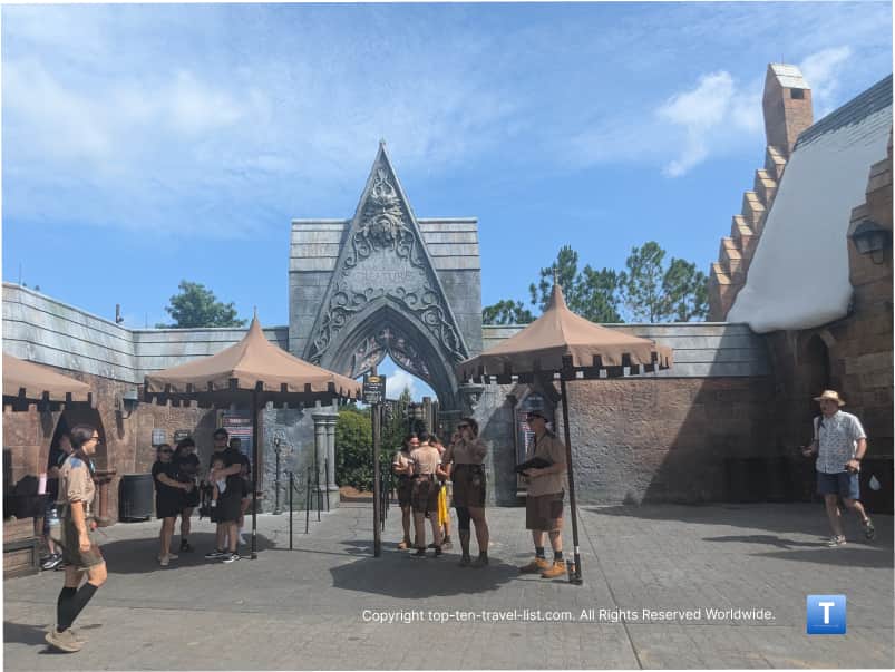 Hagrid's Motorbike coaster at Islands of Adventure