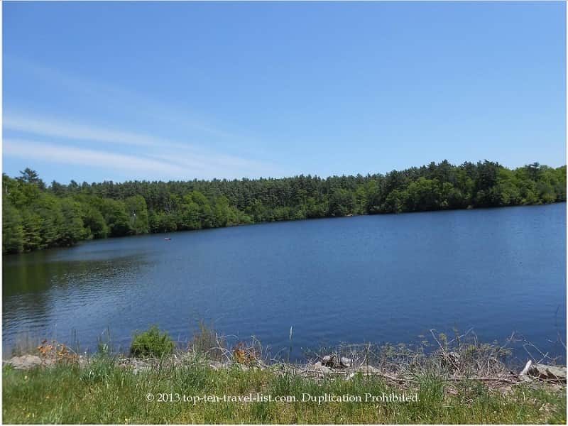 Lake Rico at Massasoit State Park - East Taunton, Massachusetts