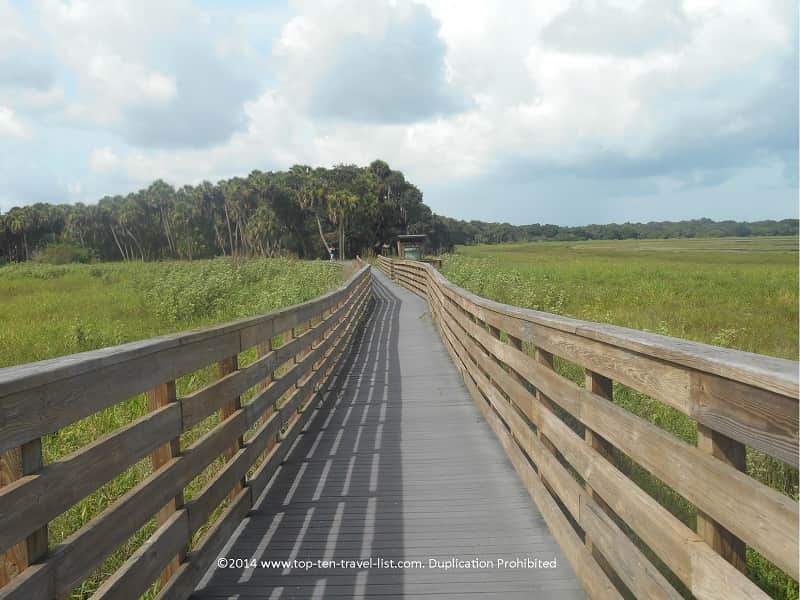 Birdwalk at Myakka River State Park in Sarasota, Florida