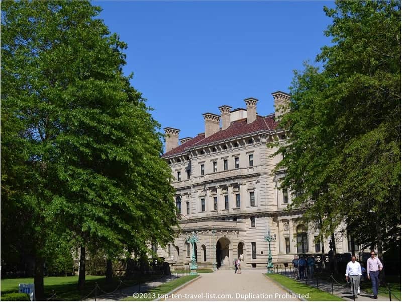 Breakers Mansion in Newport, Rhode Island 