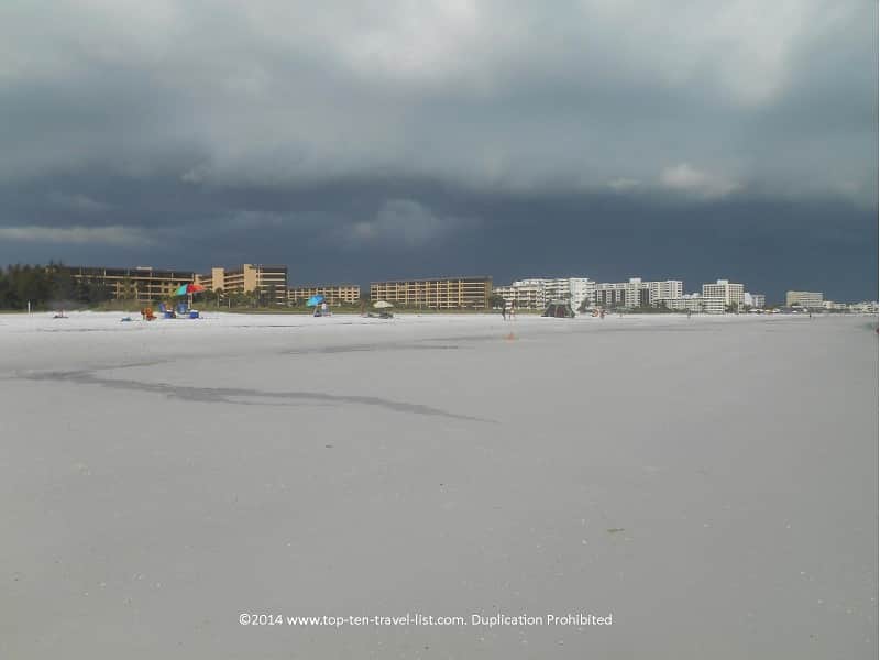 Storm on the way in Sarasota 