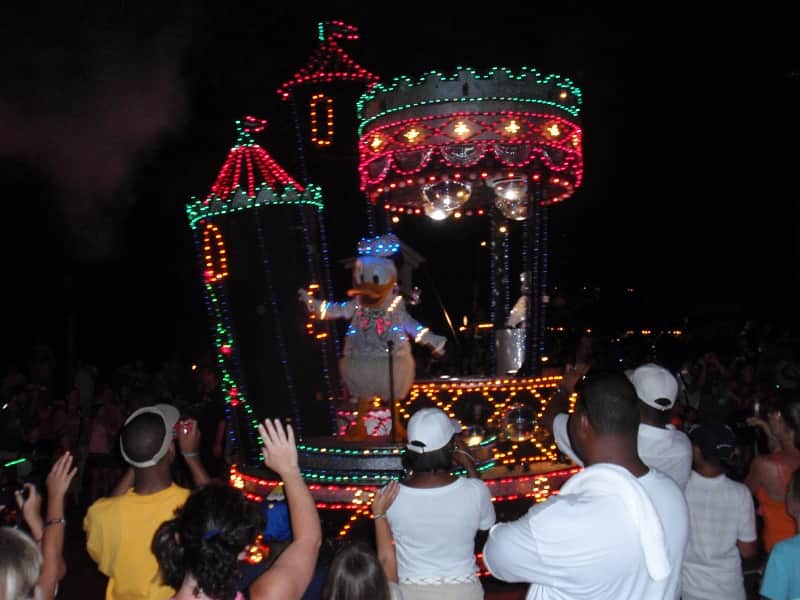 Main Street Electric Parade at Walt Disney World 