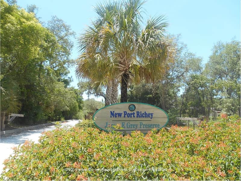 James E. Grey Preserve in New Port Richey, Florida