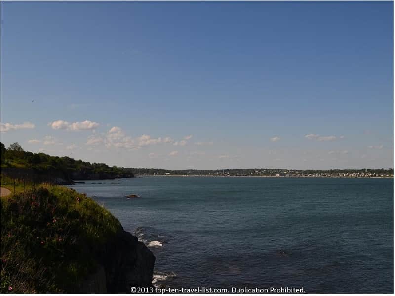 Coastal views in Newport 