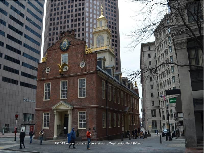Old State House - The Freedom Trail -Boston, Massachusetts 