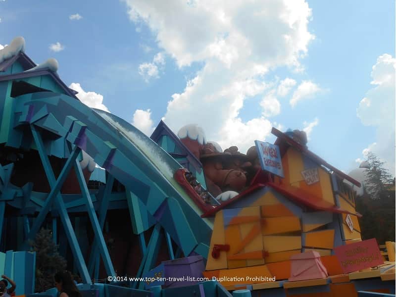 Dudley Do Right's Ripsaw Falls at Islands of Adventure in Orlando