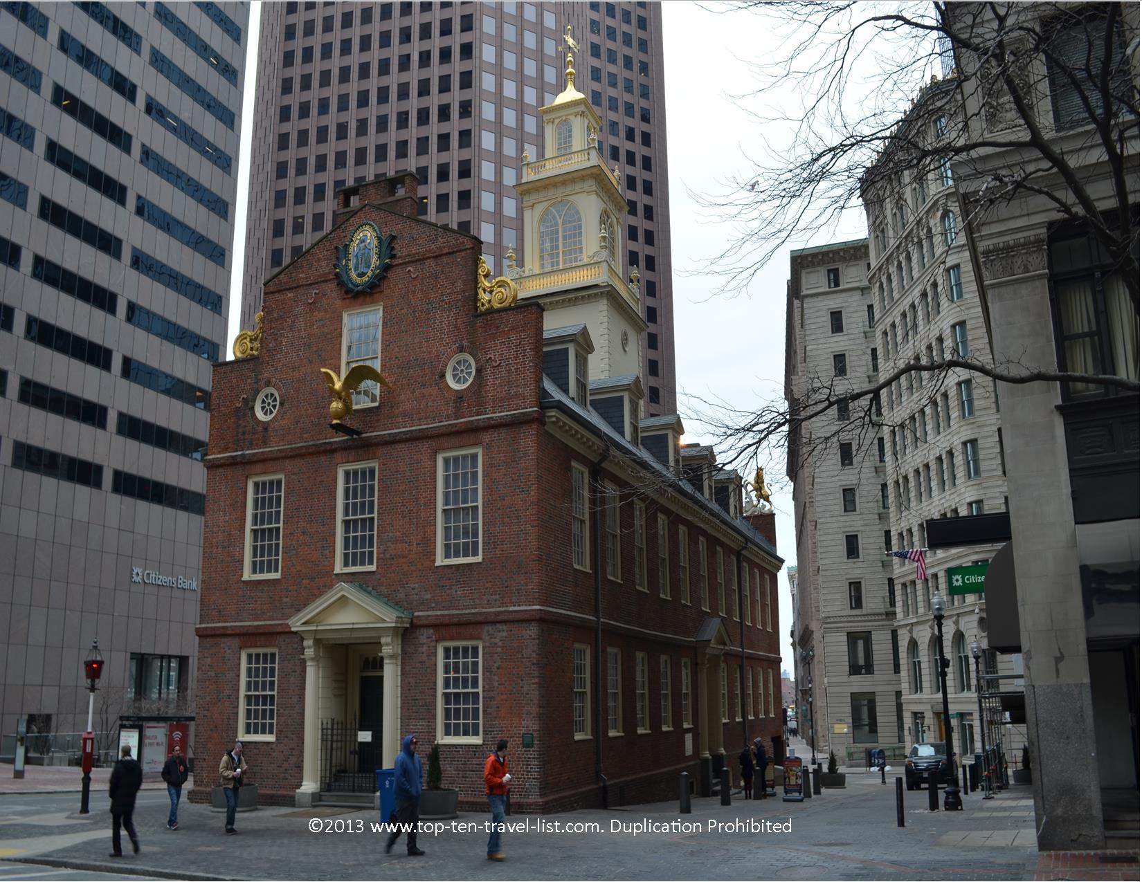 Old State House on the Boston Freedom Trail 
