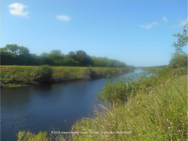 Pretty river views along the Upper Tampa bay trail