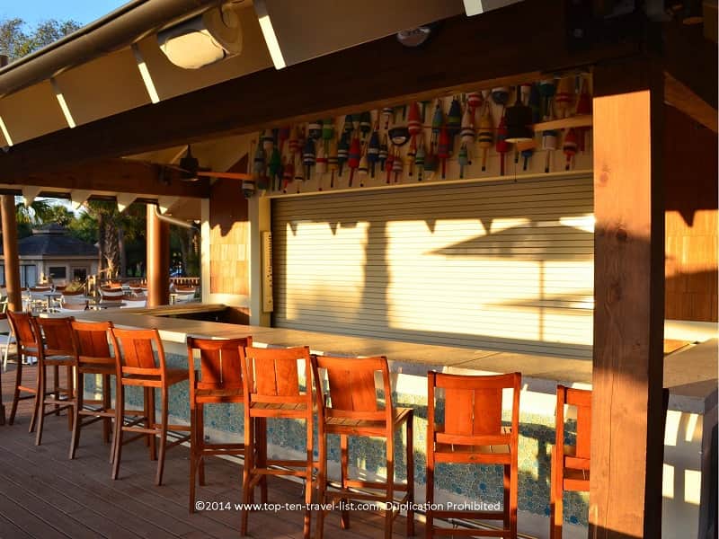 Poolside beach bar Omni Hilton Head Island
