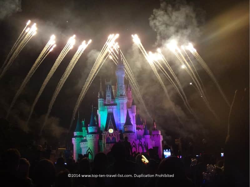 Fireworks for Halloween at the Magic Kingdom