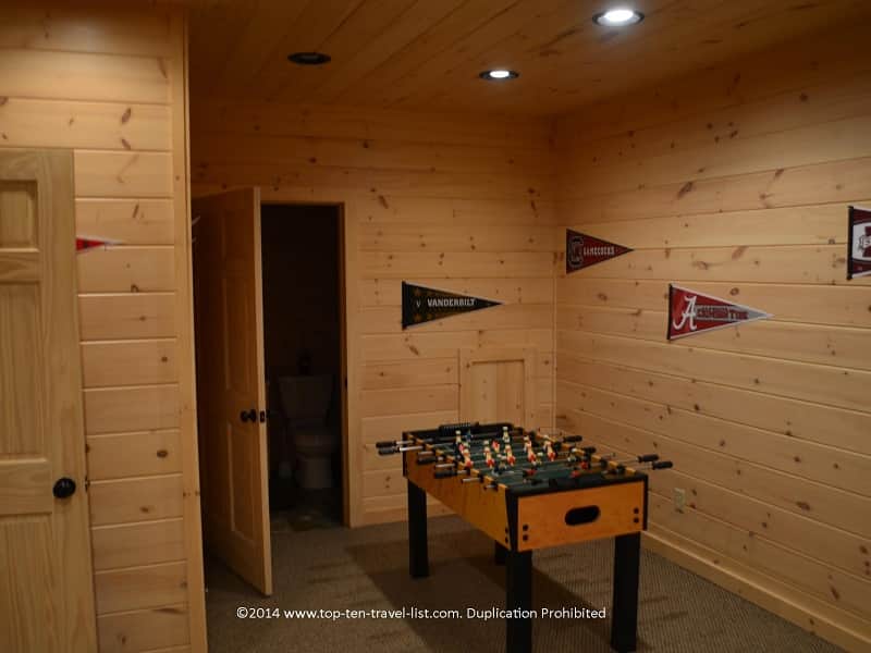 Foosball table - Appalachian Promise - Mount Laurel Cabin Rentals - Blue Ridge, Georgia