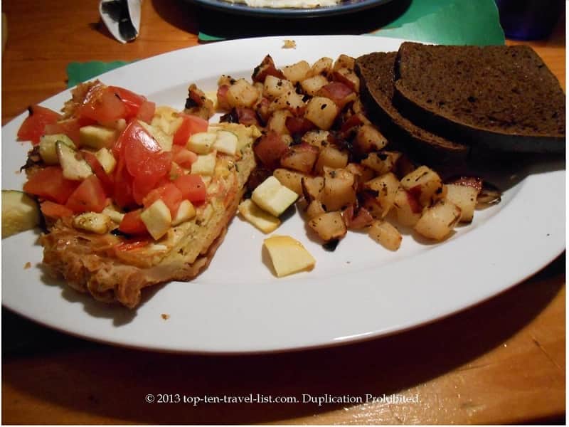 Harvest Quiche at Persy's Place in Middleboro, MA