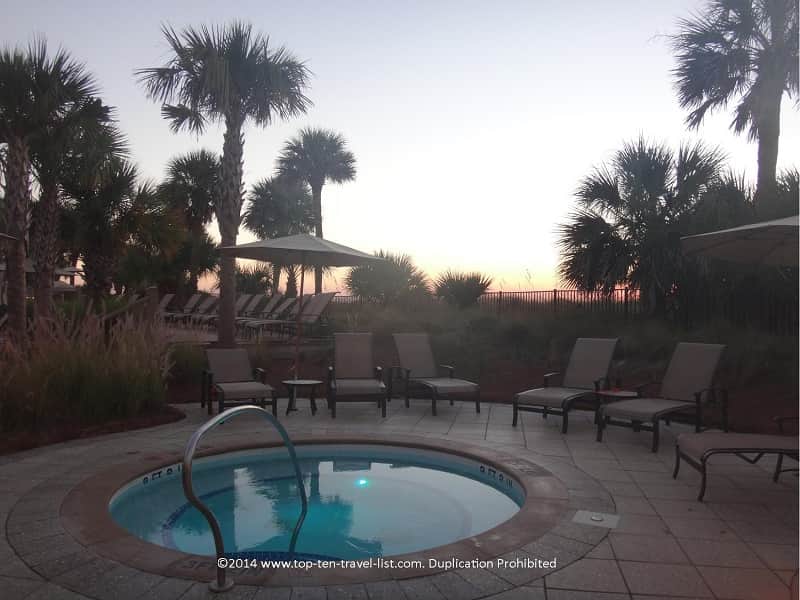 Hot tub at Omni Hilton Head Oceanfront Resort - Hilton Head Island, South Carolina 