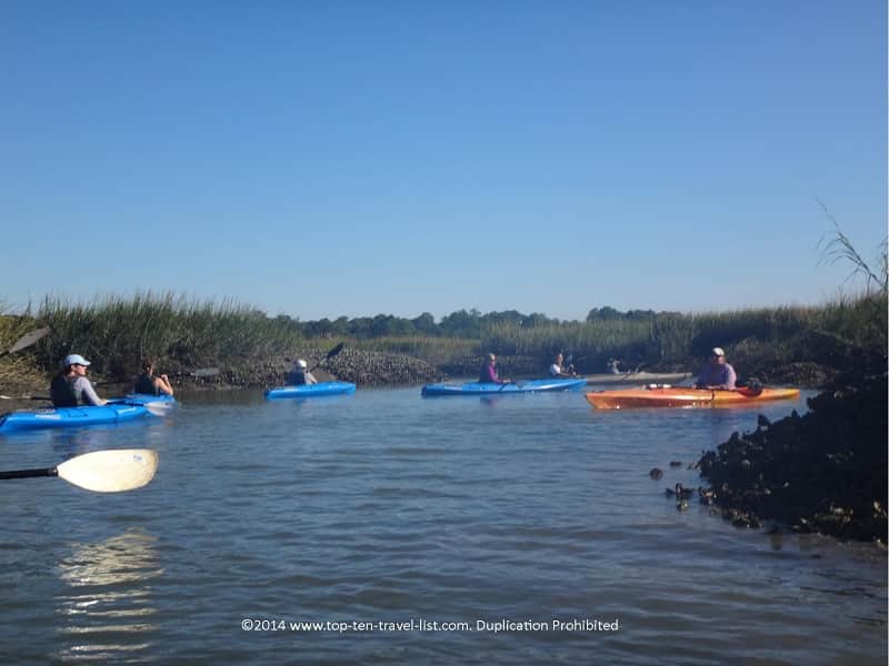 Kayaking in Hilton Head Island, South Carolina 