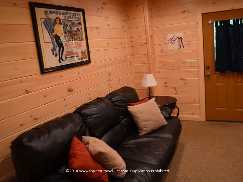 Movie room - Appalachian Promise - Mount Laurel Cabin Rentals - Blue Ridge, Georgia