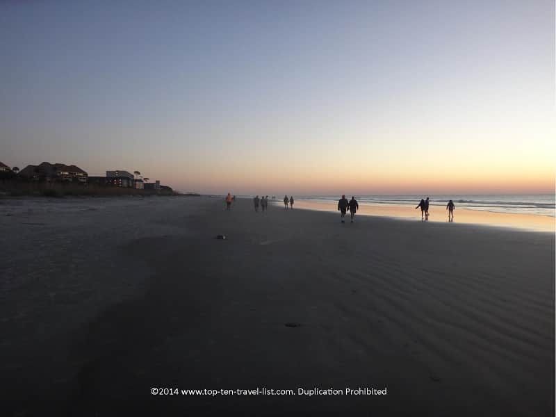 Morning sunrise at Hilton Head Island