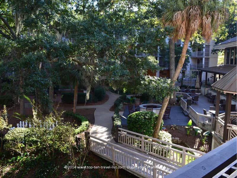 Views from a room at the Omni Hilton Head Island
