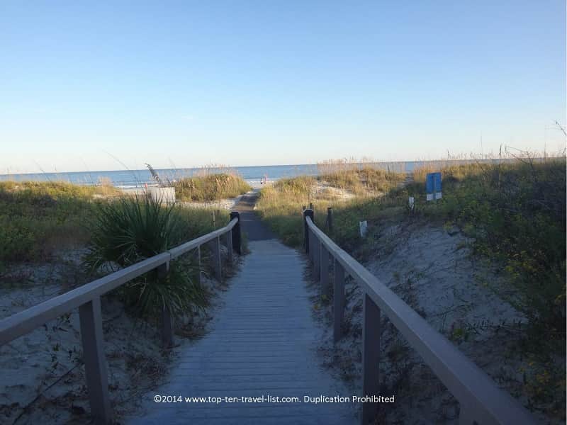 Walkway to the beach - Omni Hilton Head Oceanfront Resort in Hilton Head Island, South Carolina 