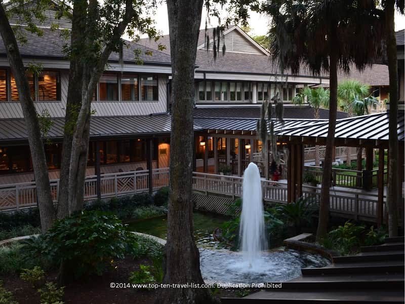 Waterfall at the Omni Hilton Head Oceanfront Resort - Hilton Head Island, South Carolina 