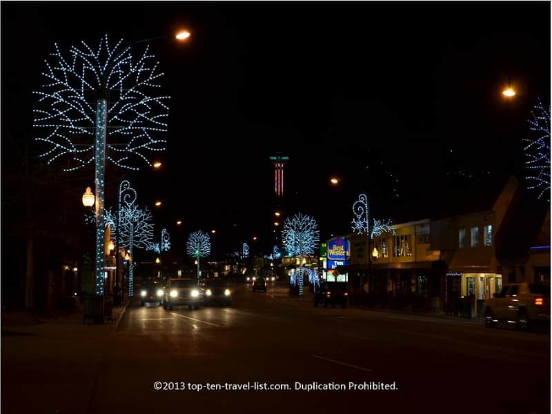 Winter Magic Trolley of Lights - Gatlinburg