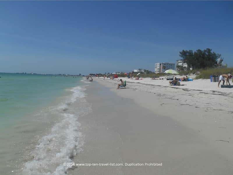 Enjoying the day at Pass-A-Grille Beach in St. Pete 