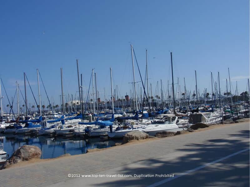 Boats in Long Beach