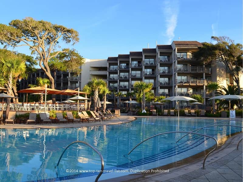One of the pools of Omni Hilton Head Oceanfront Resort
